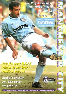 Manchester City v Newcastle 1993/94